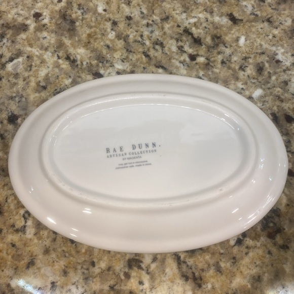 Rae Dunn Blessed Appetizer Plate - Picture 3 of 5